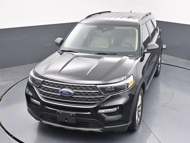 2022 Black Metallic Ford Explorer XLT RWD SUV