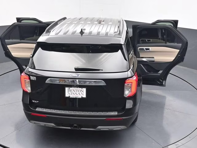 2022 Black Metallic Ford Explorer XLT RWD SUV