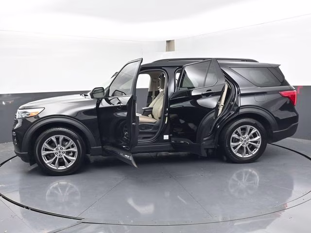 2022 Black Metallic Ford Explorer XLT RWD SUV