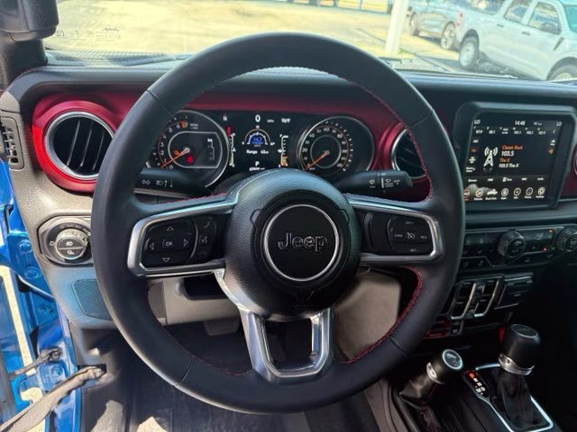 2023 Hydro Blue Pearlcoat Jeep Gladiator Rubicon 4X4 Truck