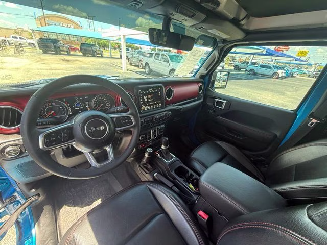 2023 Hydro Blue Pearlcoat Jeep Gladiator Rubicon 4X4 Truck