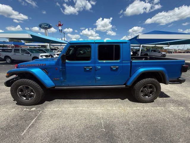 2023 Hydro Blue Pearlcoat Jeep Gladiator Rubicon 4X4 Truck