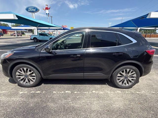 2020 Black Metallic Ford Escape Titanium AWD SUV