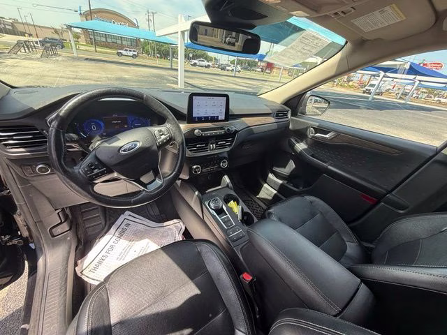 2020 Black Metallic Ford Escape Titanium AWD SUV