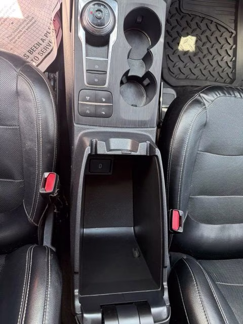2020 Black Metallic Ford Escape Titanium AWD SUV