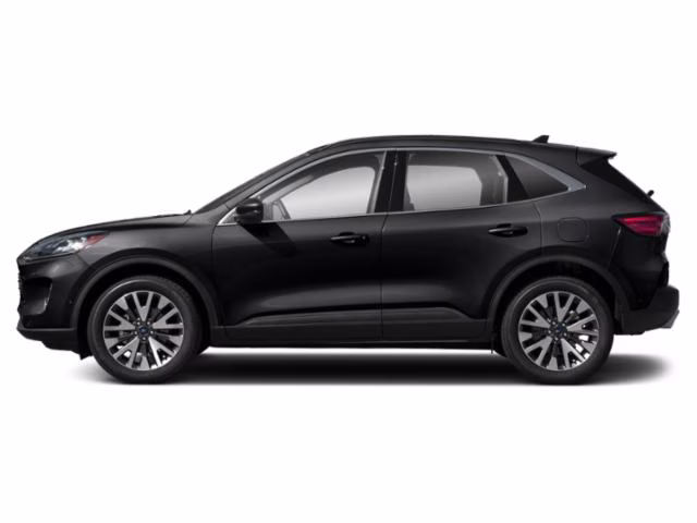 2020 Black Metallic Ford Escape Titanium AWD SUV