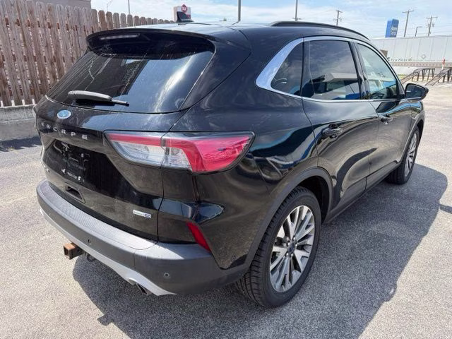 2020 Black Metallic Ford Escape Titanium AWD SUV