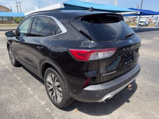 2020 Black Metallic Ford Escape Titanium AWD SUV