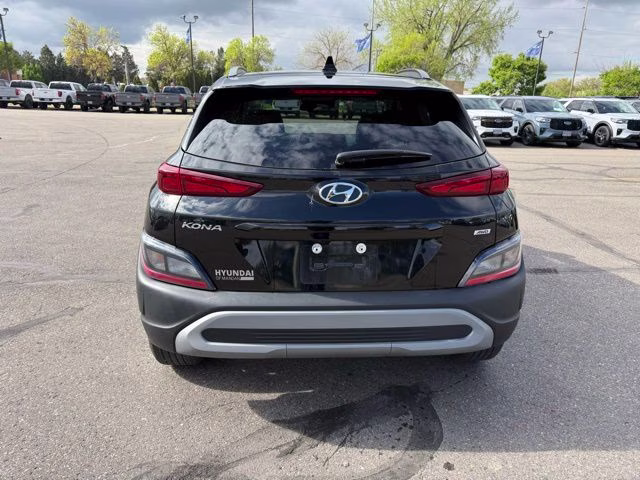 2023 Ultra Black Hyundai Kona SEL AWD SUV
