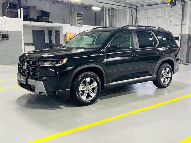 2026 Crystal Black Pearl Honda Pilot EX-L AWD SUV
