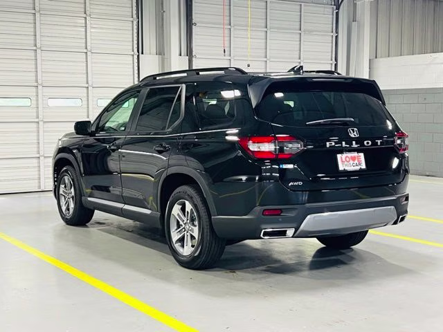 2026 Crystal Black Pearl Honda Pilot EX-L AWD SUV