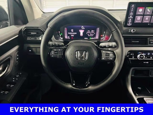 2026 Crystal Black Pearl Honda Pilot EX-L AWD SUV