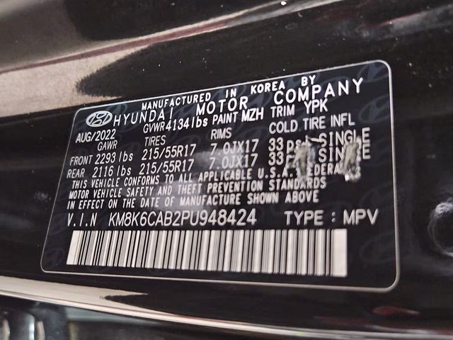 2023 Ultra Black Hyundai Kona SEL AWD SUV