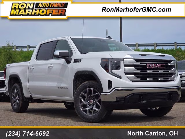 2026 Summit White GMC Sierra 1500 SLE 4X4 Truck