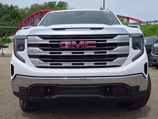 2026 Summit White GMC Sierra 1500 SLE 4X4 Truck