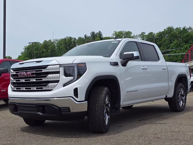 2026 Summit White GMC Sierra 1500 SLE 4X4 Truck