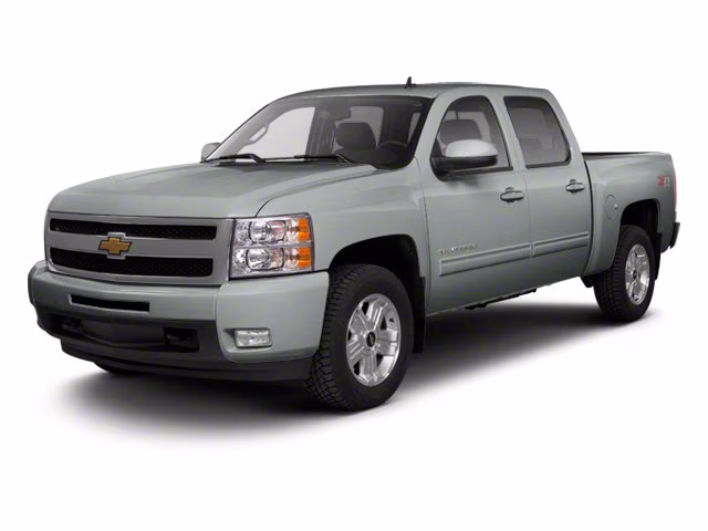 2013 Silver Ice Metallic Chevrolet Silverado 1500 LT 4X4 Truck