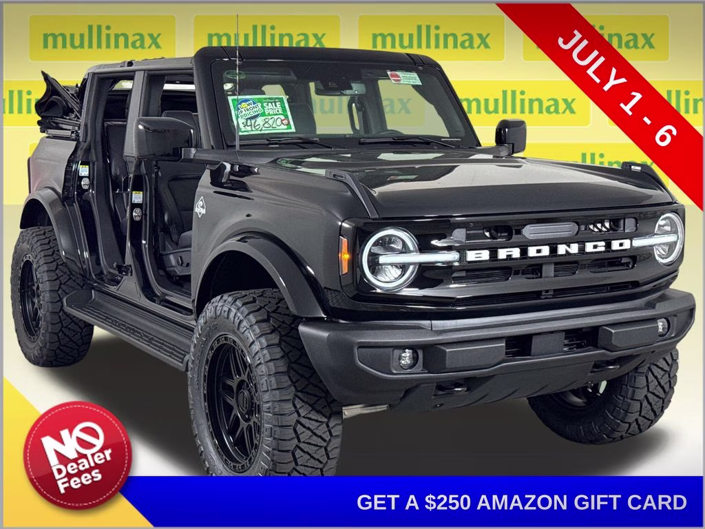 2026 Shadow Black Ford Bronco Outer Banks 4X4 SUV