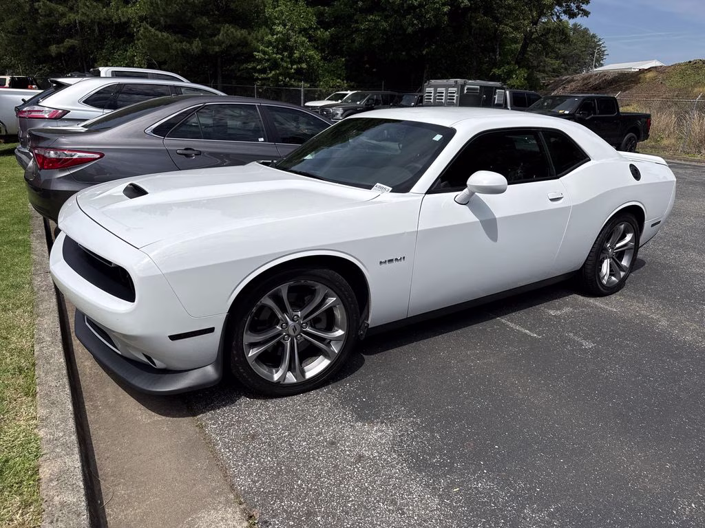 2021 White Knuckle Clearcoat Dodge Challenger R/T RWD Coupe
