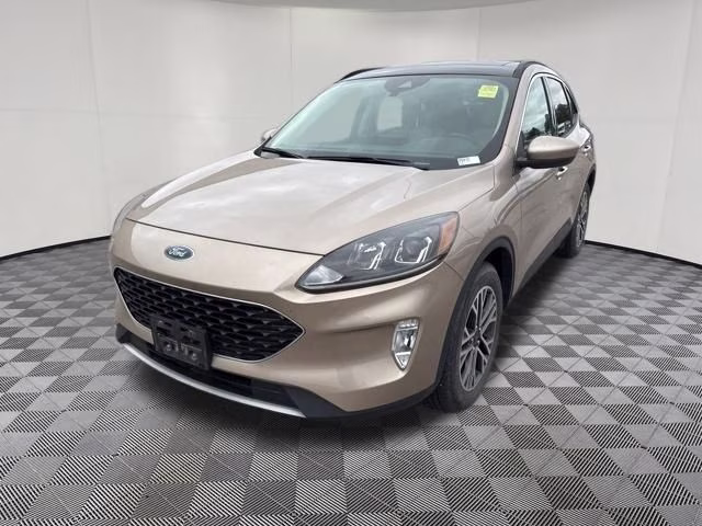 2020 Desert Gold Metallic Ford Escape SEL AWD SUV