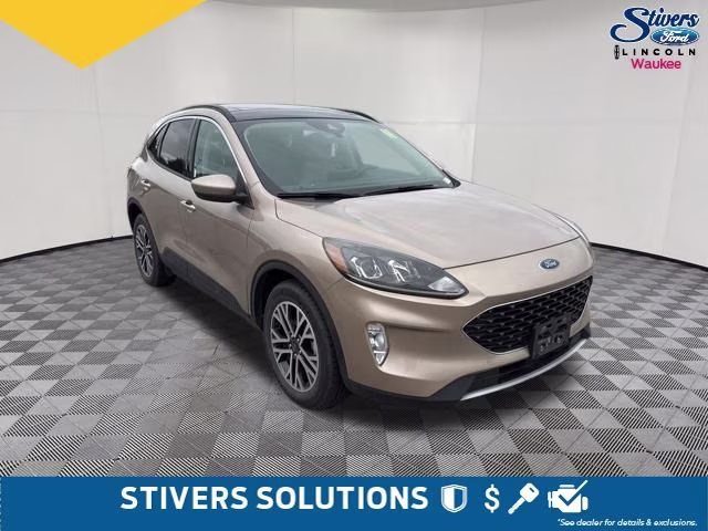 2020 Desert Gold Metallic Ford Escape SEL AWD SUV