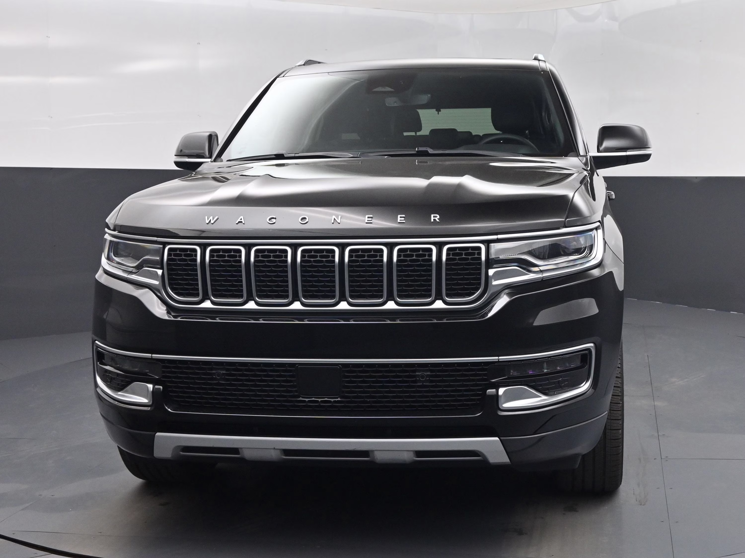 2022 Diamond Black Crystal Pearlcoat Jeep Wagoneer Series II 4X4 SUV
