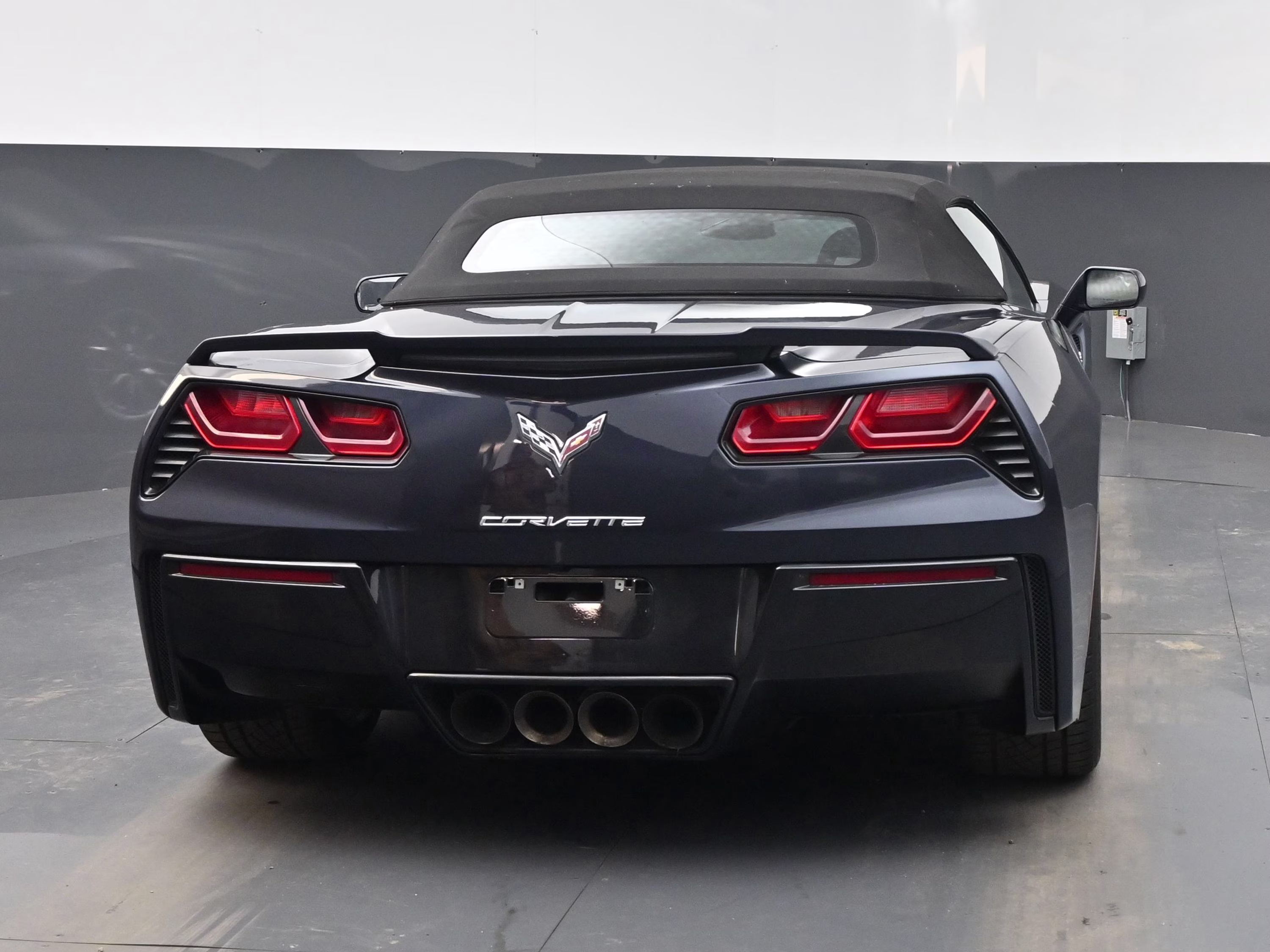 2014 Night Race Blue Metallic Chevrolet Corvette Stingray Base RWD Convertible