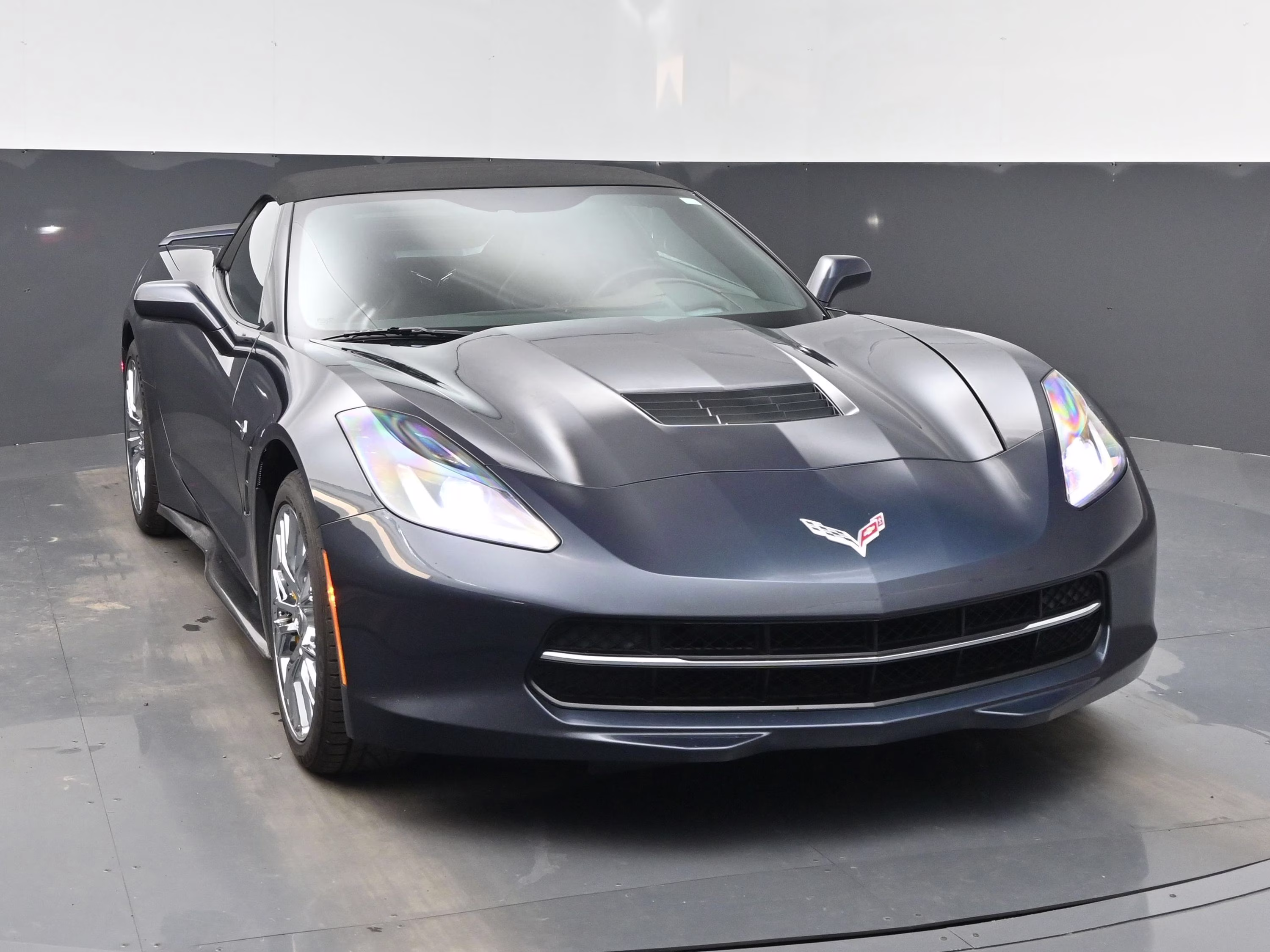 2014 Night Race Blue Metallic Chevrolet Corvette Stingray Base RWD Convertible