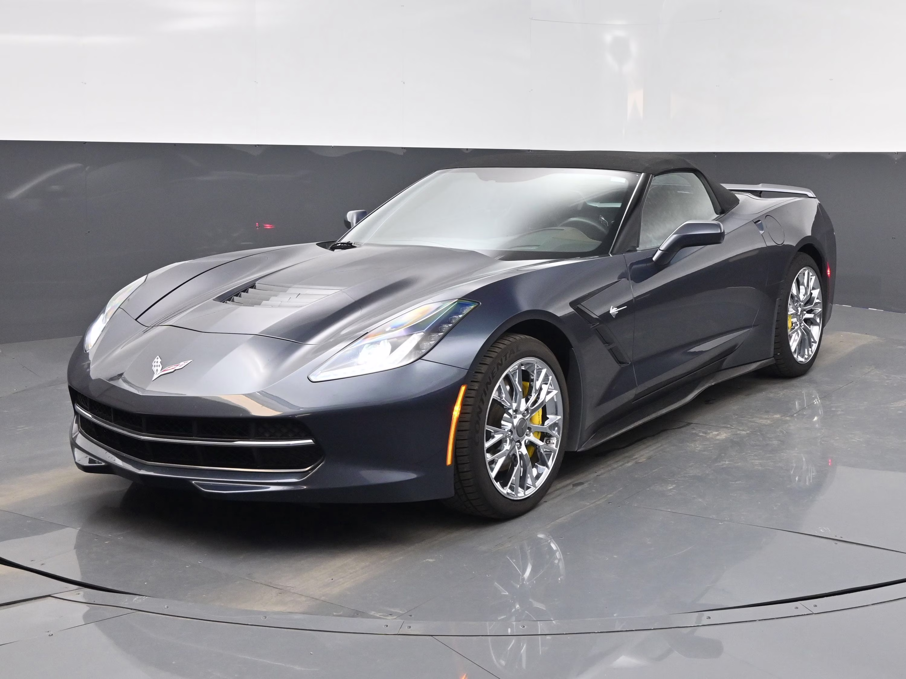 2014 Night Race Blue Metallic Chevrolet Corvette Stingray Base RWD Convertible