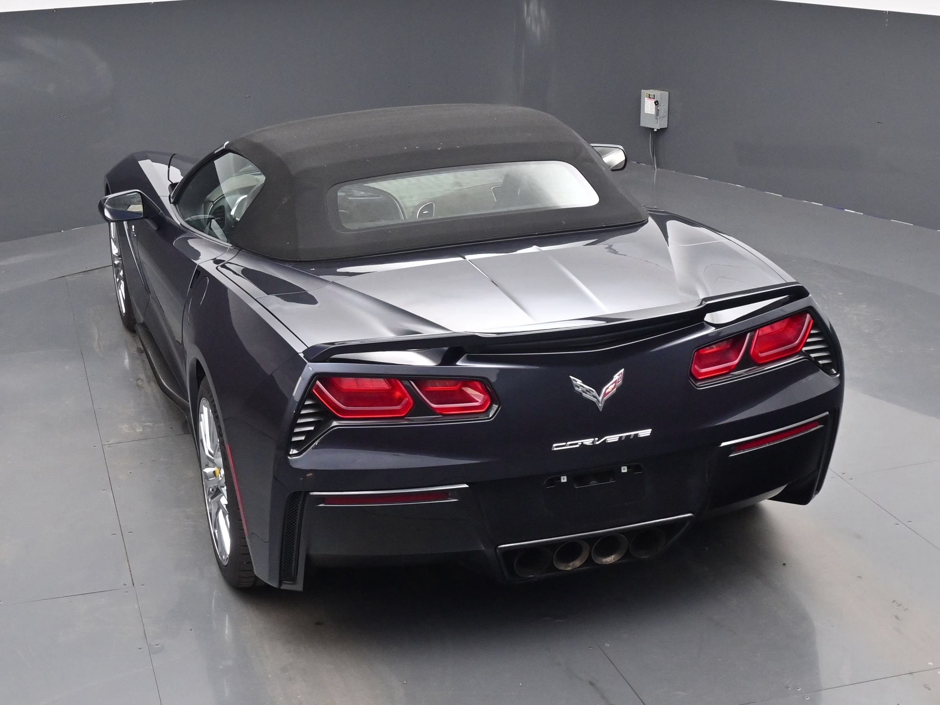 2014 Night Race Blue Metallic Chevrolet Corvette Stingray Base RWD Convertible