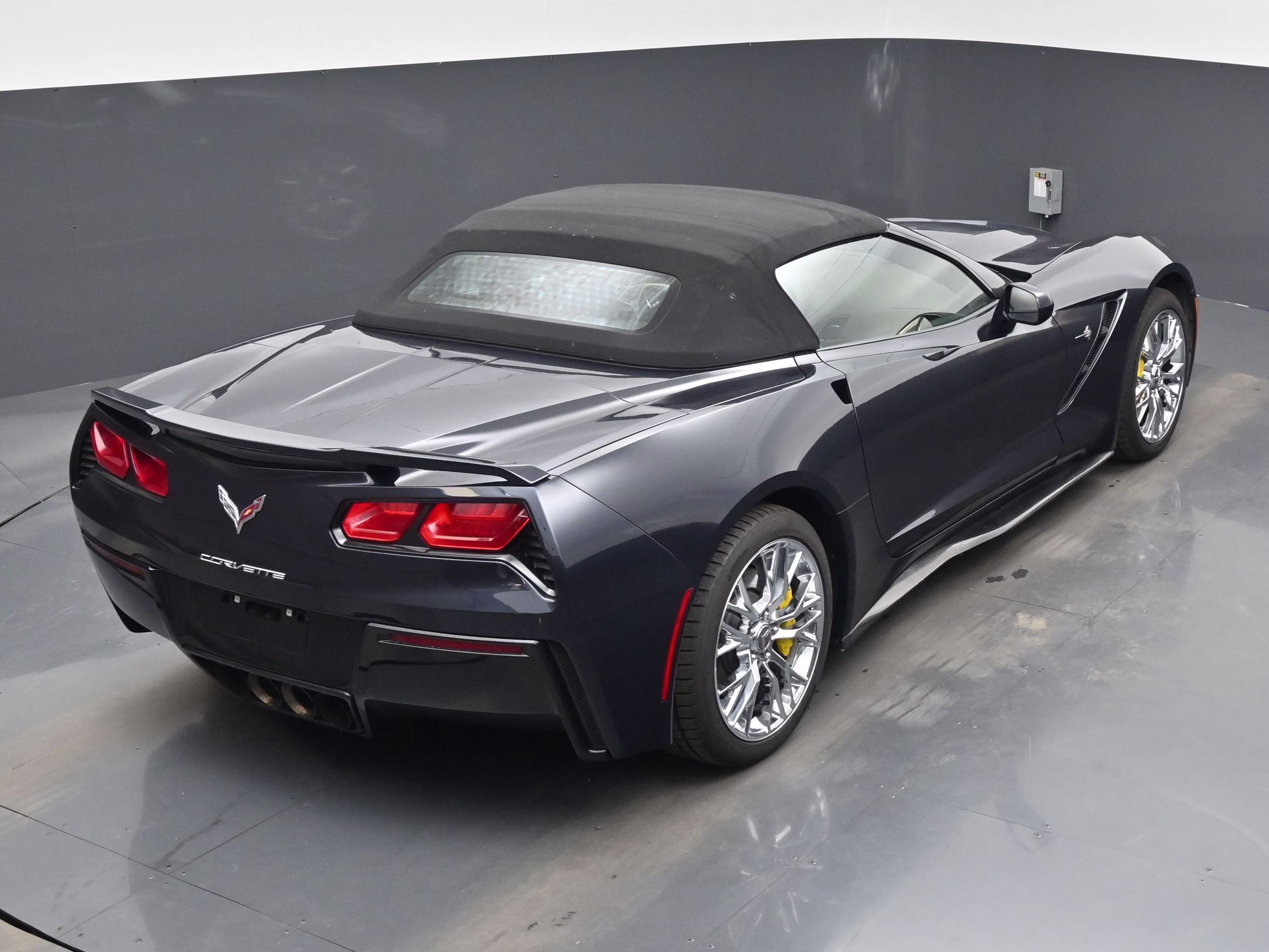 2014 Night Race Blue Metallic Chevrolet Corvette Stingray Base RWD Convertible