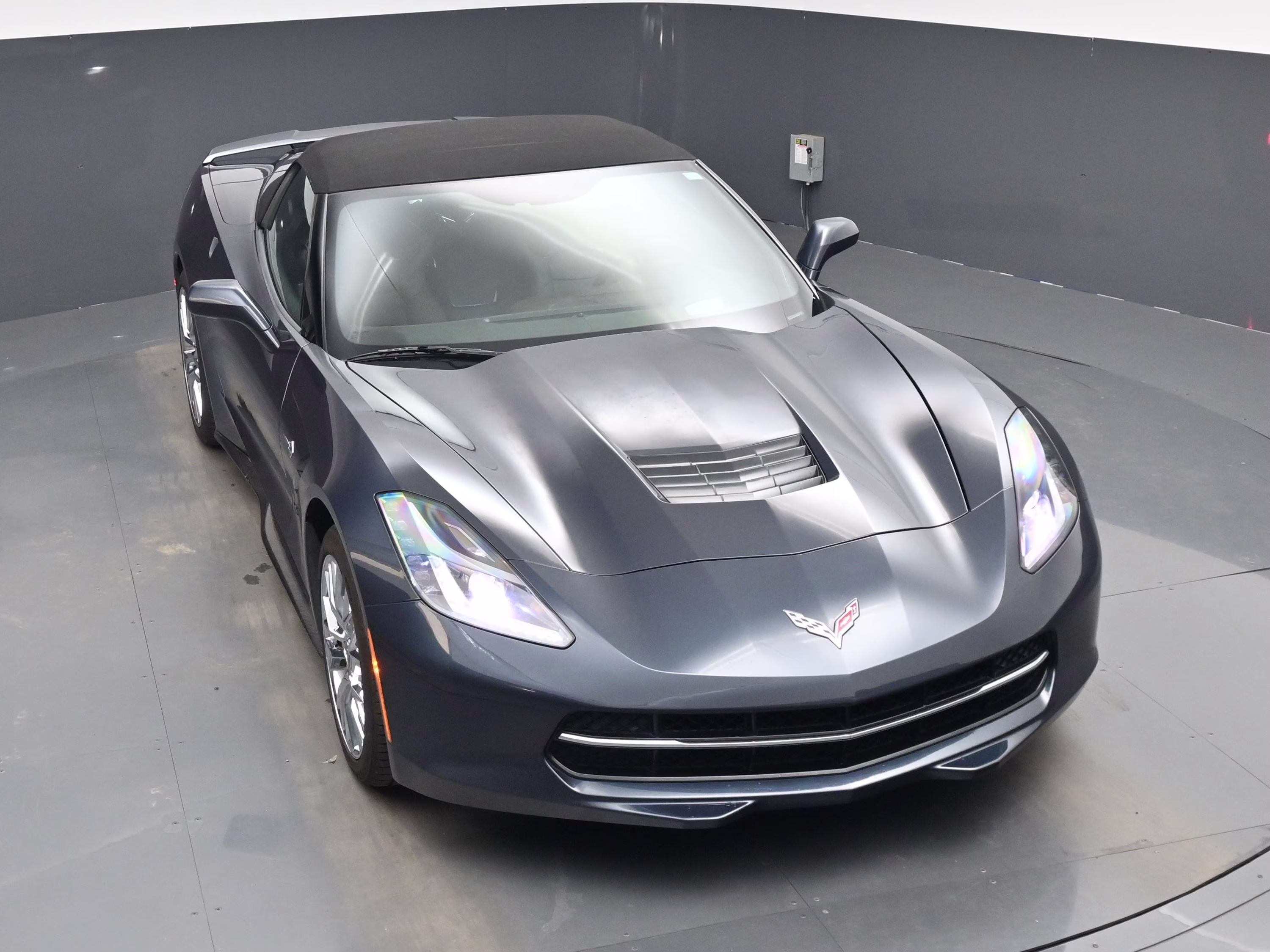 2014 Night Race Blue Metallic Chevrolet Corvette Stingray Base RWD Convertible