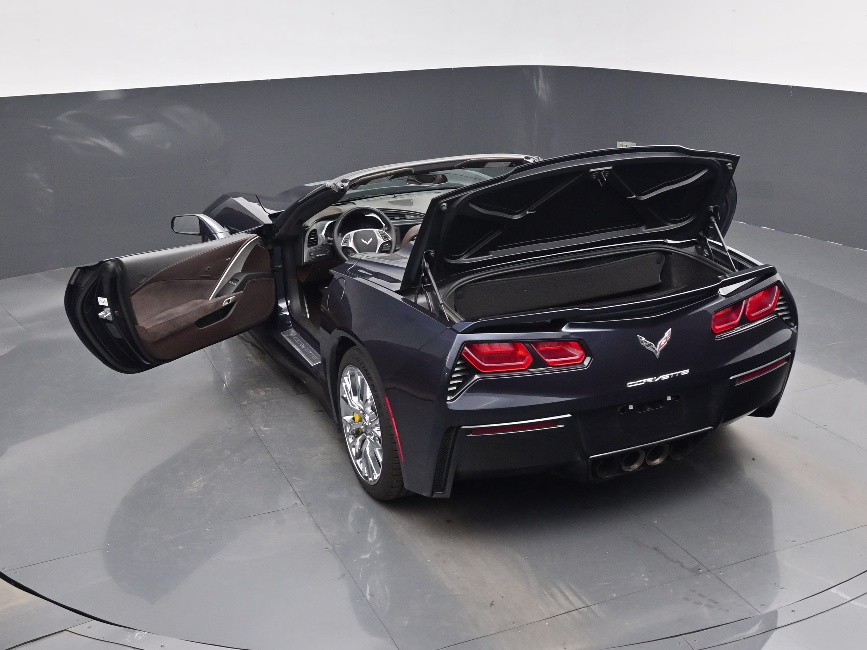 2014 Night Race Blue Metallic Chevrolet Corvette Stingray Base RWD Convertible