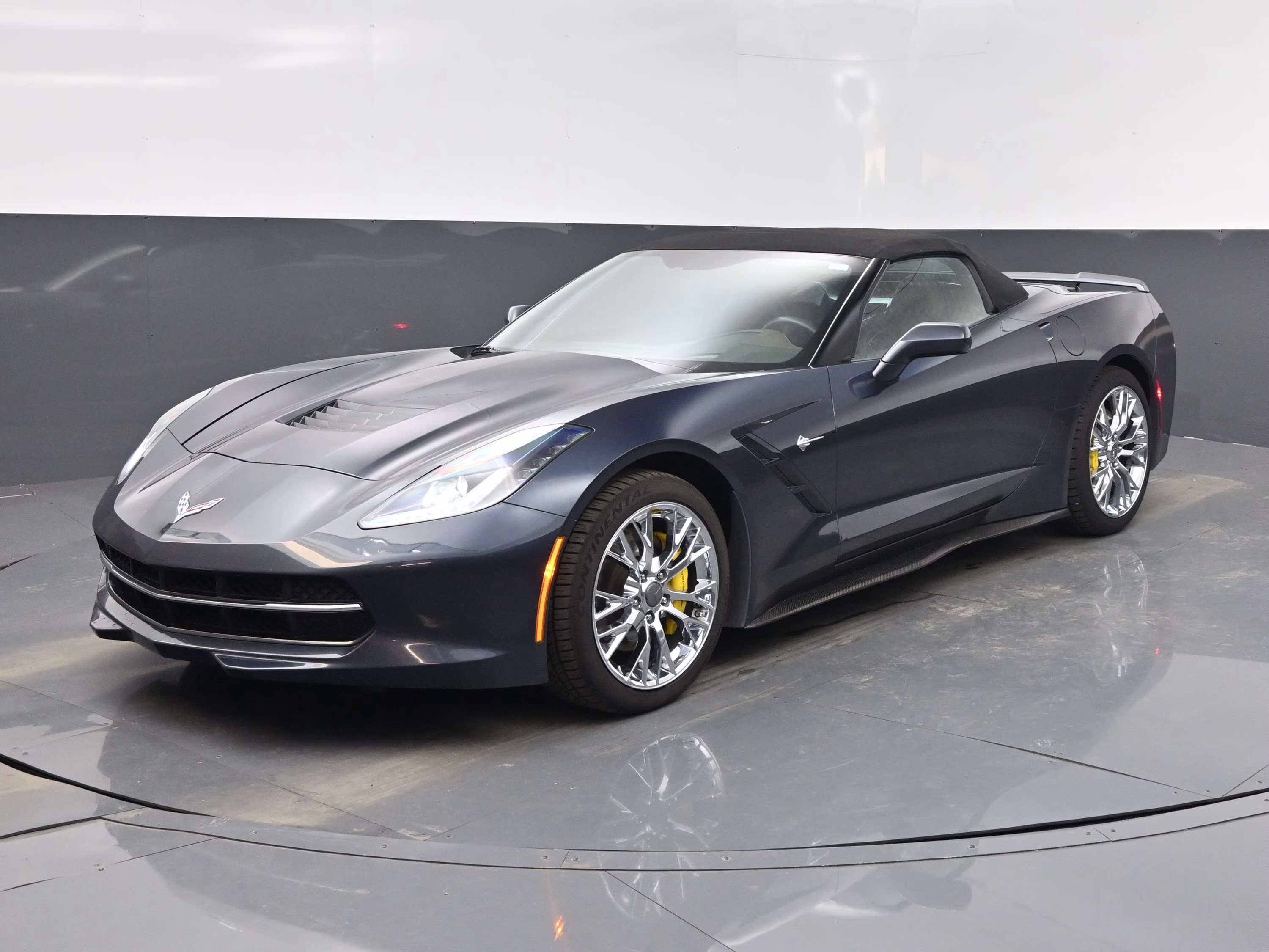 2014 Night Race Blue Metallic Chevrolet Corvette Stingray Base RWD Convertible