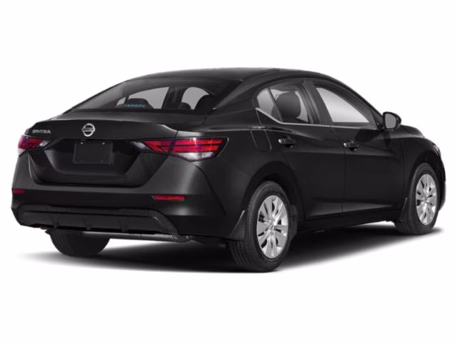 2023 Super Black Nissan Sentra S FWD Sedan