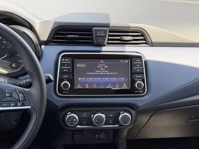 2024 Super Black Metallic Nissan Versa 1.6 SV FWD Sedan