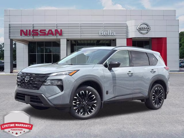 2026 Boulder Gray Pearl Nissan Rogue Dark Armor FWD SUV