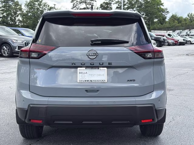 2026 Boulder Gray Pearl Nissan Rogue Dark Armor AWD SUV