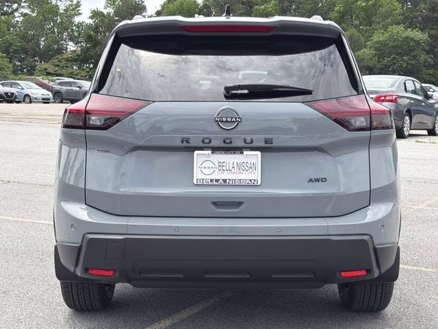 2026 Boulder Gray Pearl Nissan Rogue Dark Armor AWD SUV