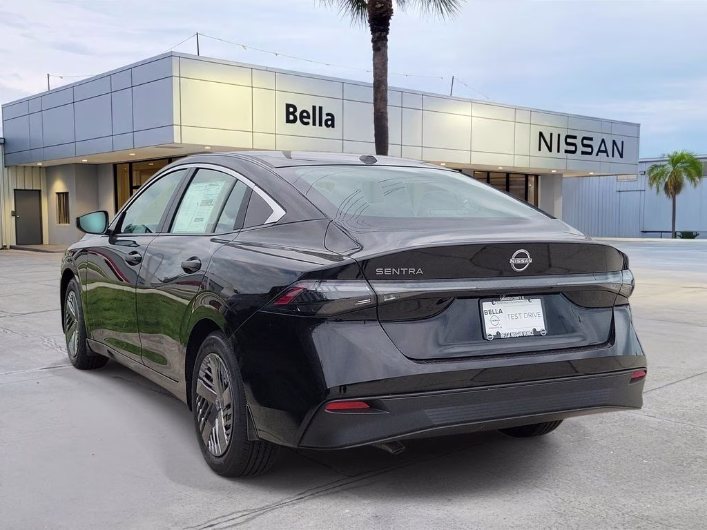 2026 Super Black Nissan Sentra S FWD Sedan