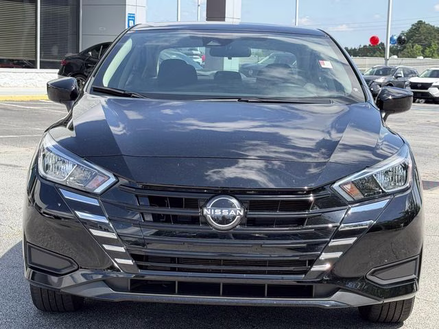 2024 Super Black Metallic Nissan Versa 1.6 SV FWD Sedan