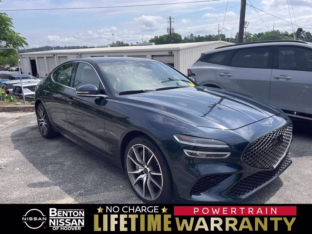 2025 Tasman Blue Genesis G70 2.5T AWD Sedan