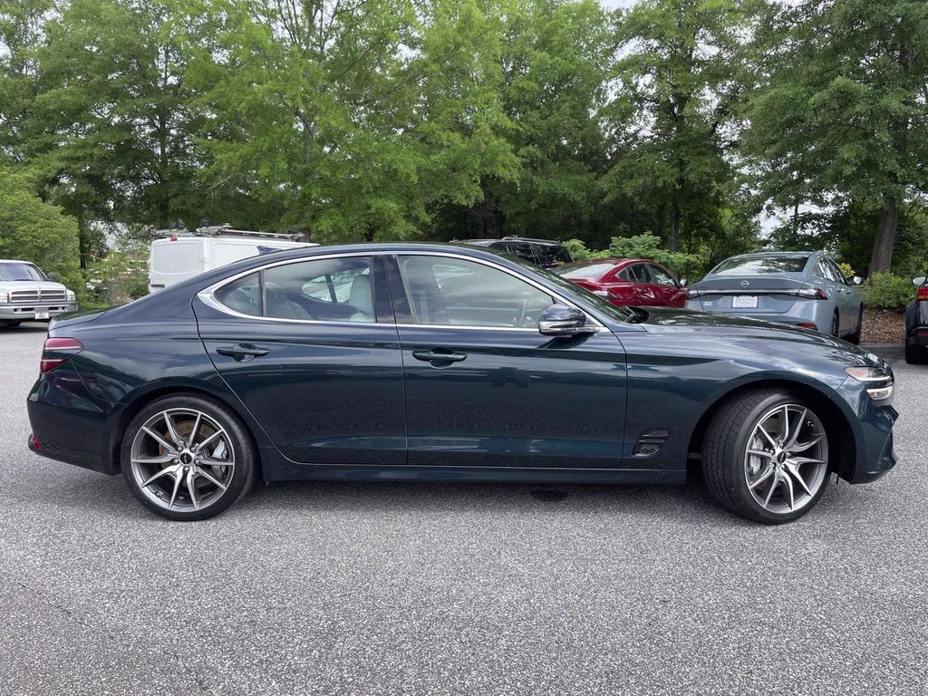 2025 Tasman Blue Genesis G70 2.5T AWD Sedan