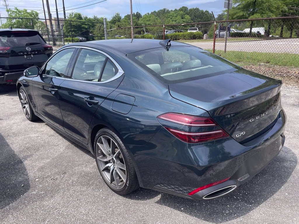 2025 Tasman Blue Genesis G70 2.5T AWD Sedan