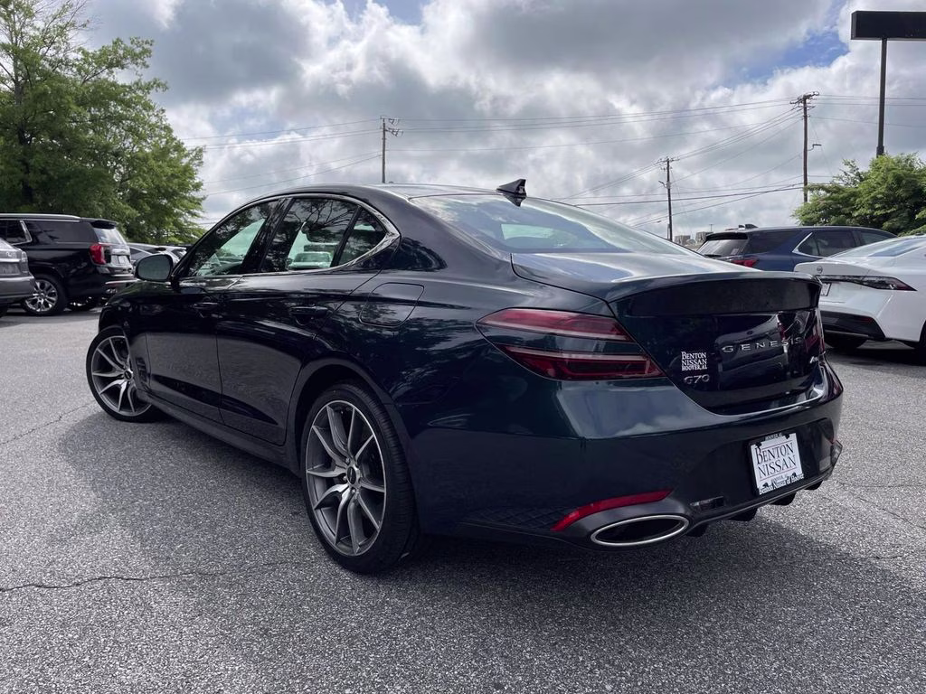 2025 Tasman Blue Genesis G70 2.5T AWD Sedan