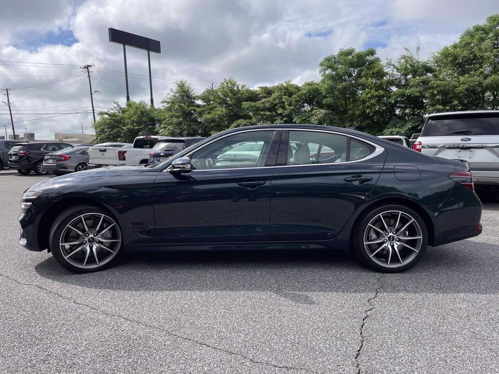 2025 Tasman Blue Genesis G70 2.5T AWD Sedan