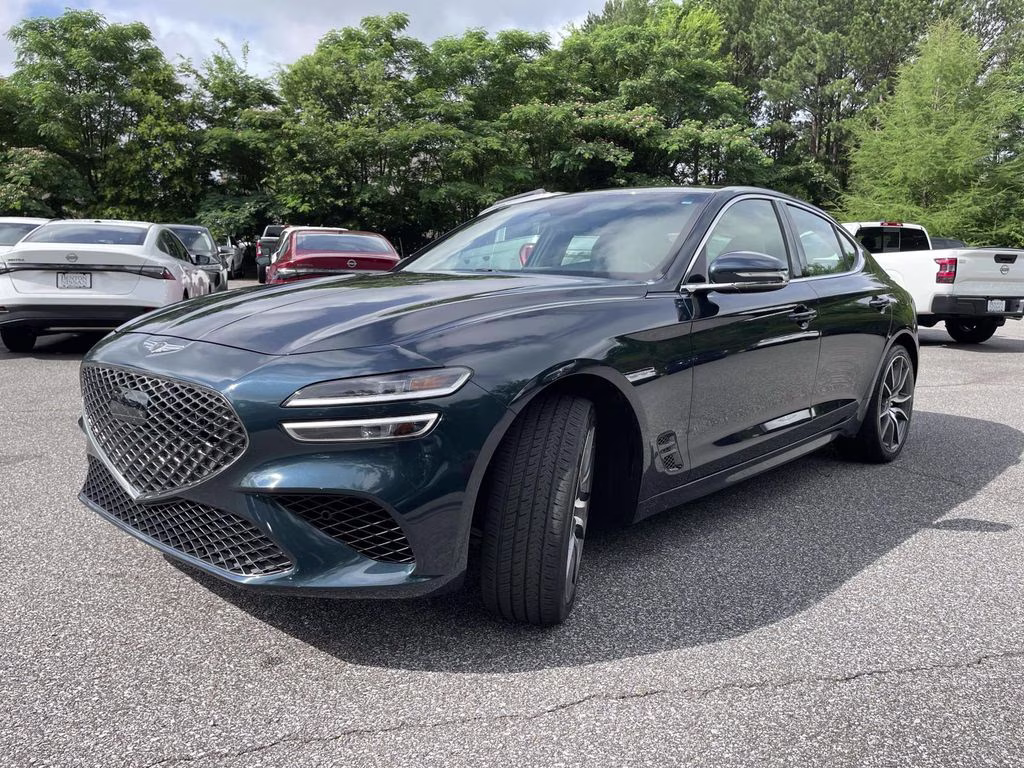 2025 Tasman Blue Genesis G70 2.5T AWD Sedan