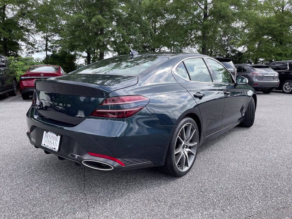 2025 Tasman Blue Genesis G70 2.5T AWD Sedan