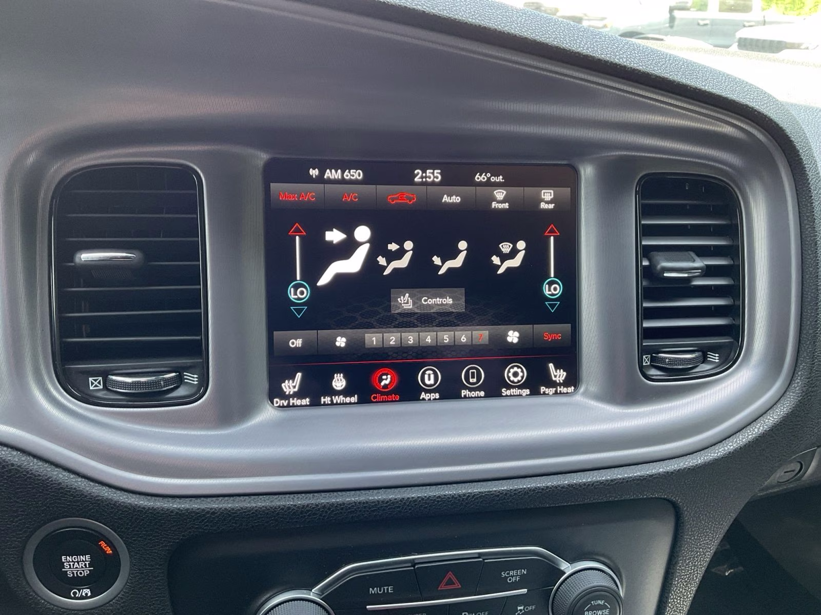 2023 Pitch Black Clearcoat Dodge Charger GT AWD Sedan