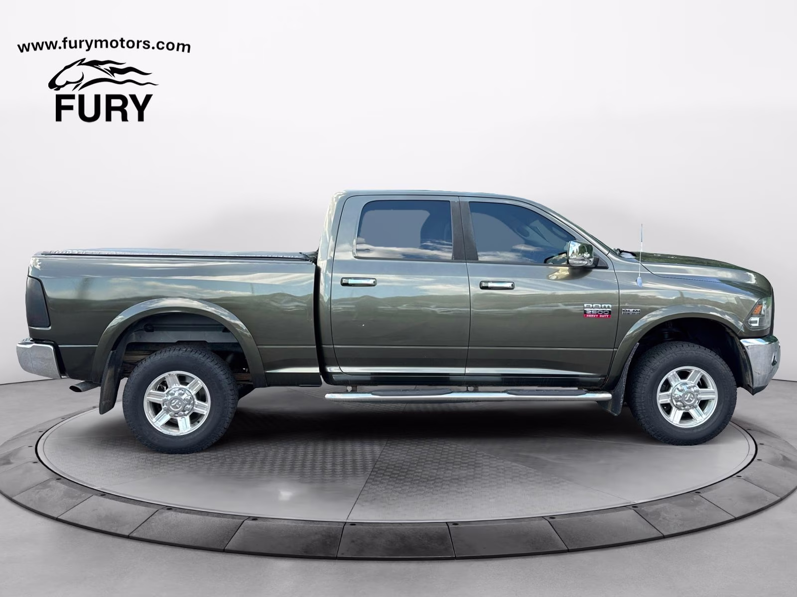 2012 Sagebrush Pearlcoat Ram 2500 Laramie 4X4 Truck